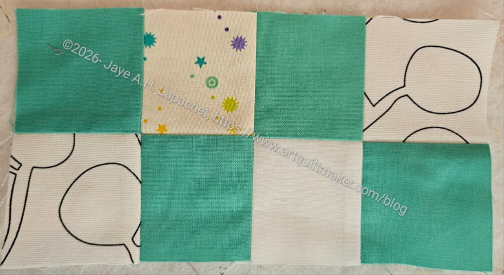 Solid green donation block