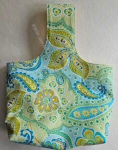 Finished: Mini One Handle Tote #3