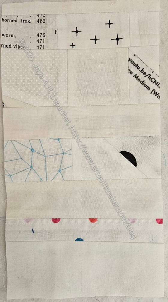 White Strip Donation block #137