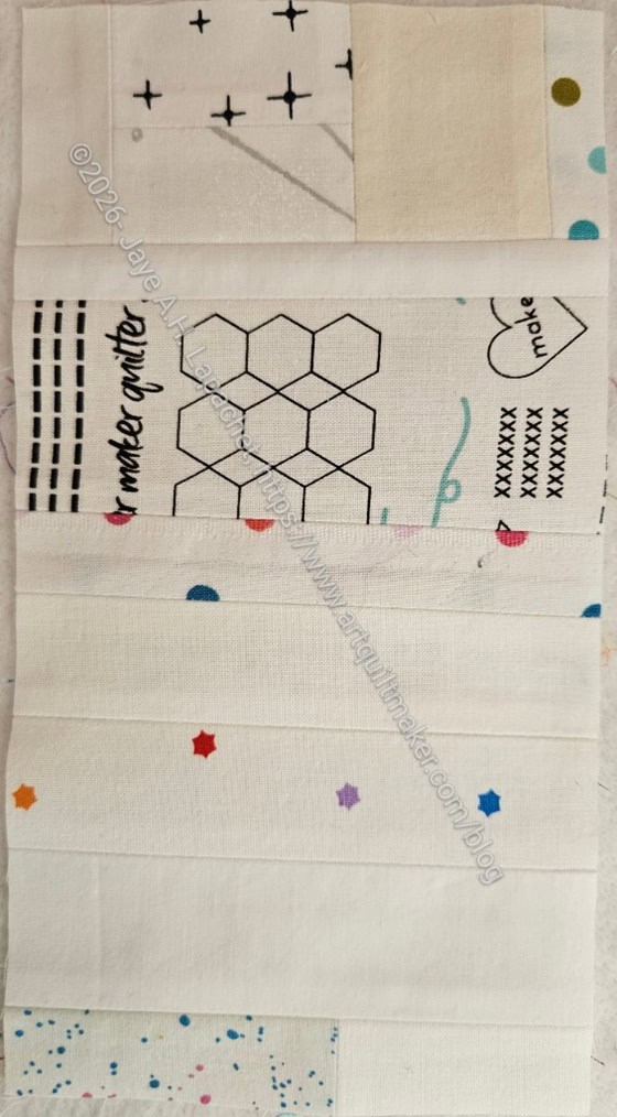 White Strip Donation block #132