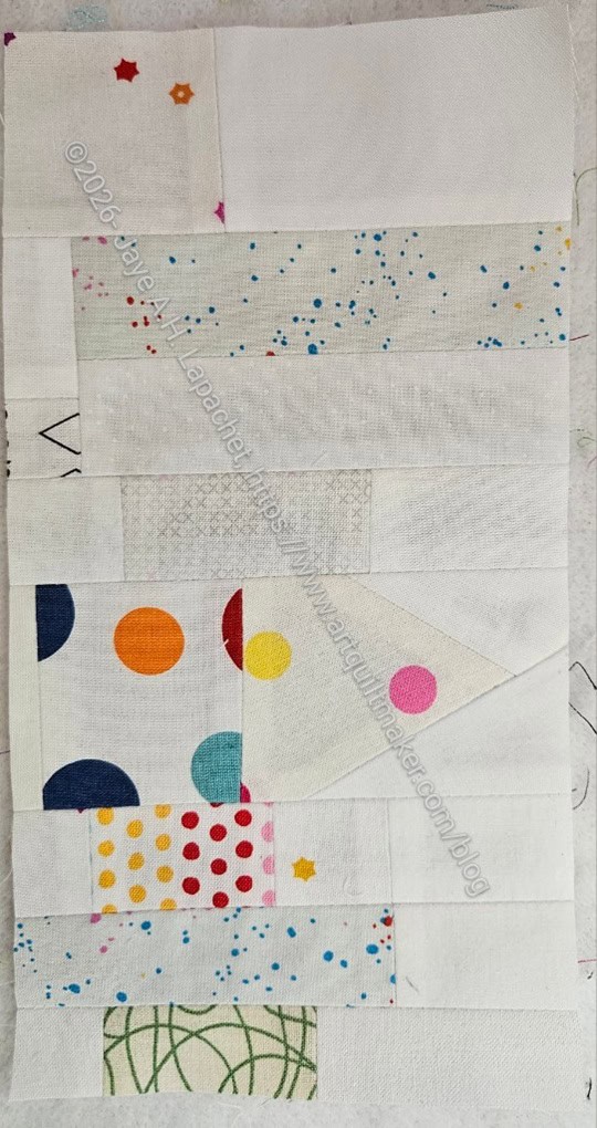 White Strip Donation block #139