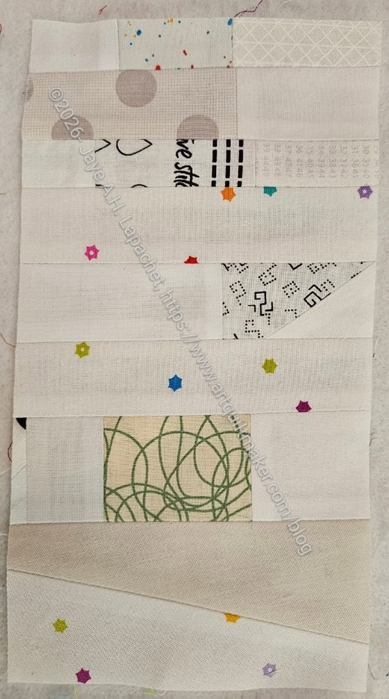 White Strip Donation block #138