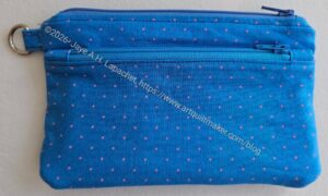 Metro Double Zip #1 with wave pockets - back