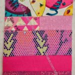 Pink color strip #45
