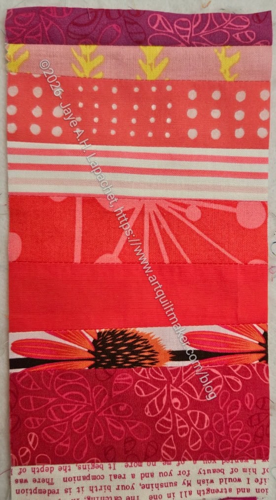 Pink color strip #42