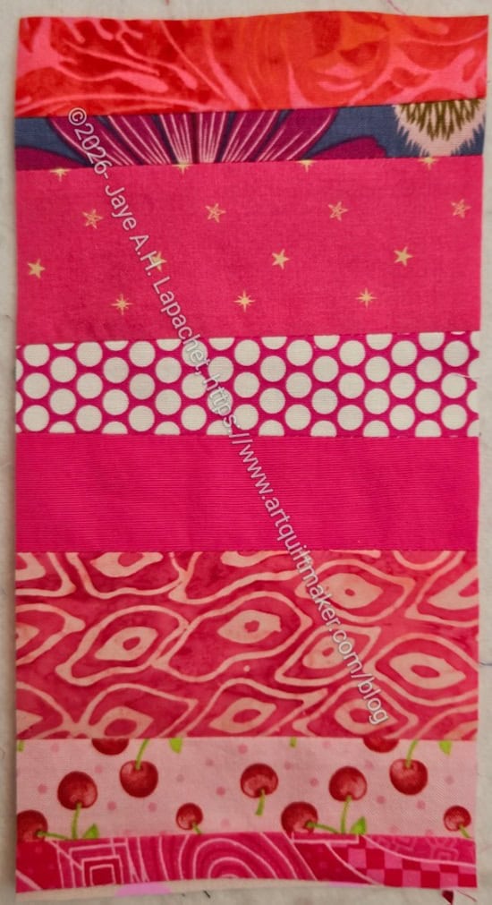 Pink color strip #41