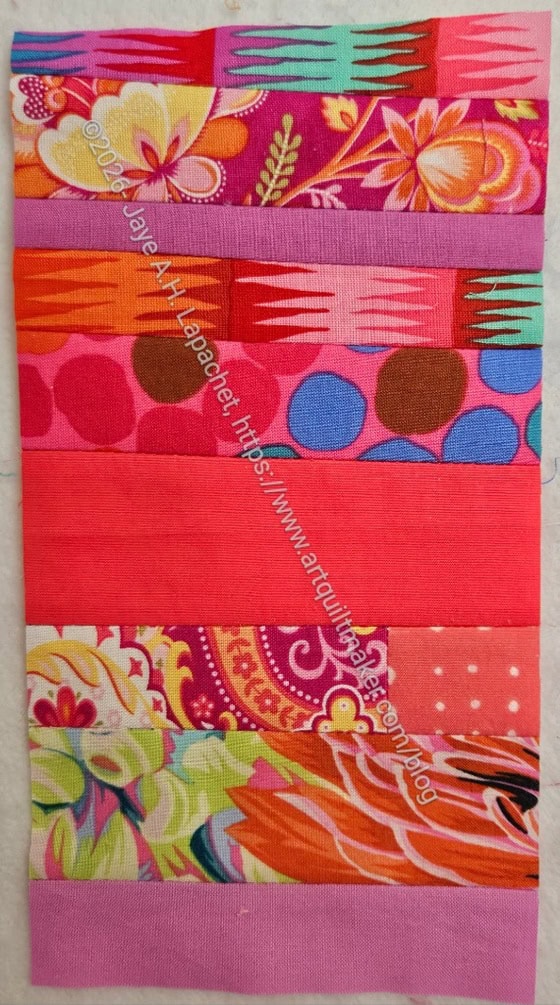 Pink color strip #46