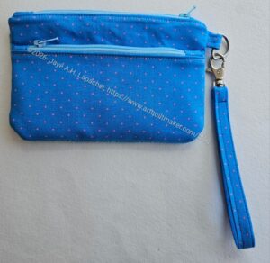 Metro Double Zip #2 with wave pockets - back