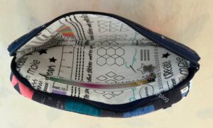 Sue's Tadpole - open compartment