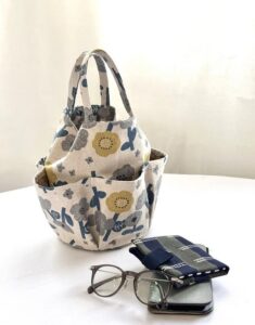 Kokka round bottom bag cover