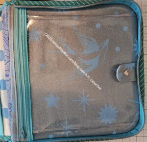 EPPic pleated vinyl pocket detail