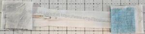 Sew the fabric strip