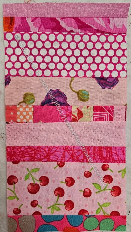 Pink color strip #53
