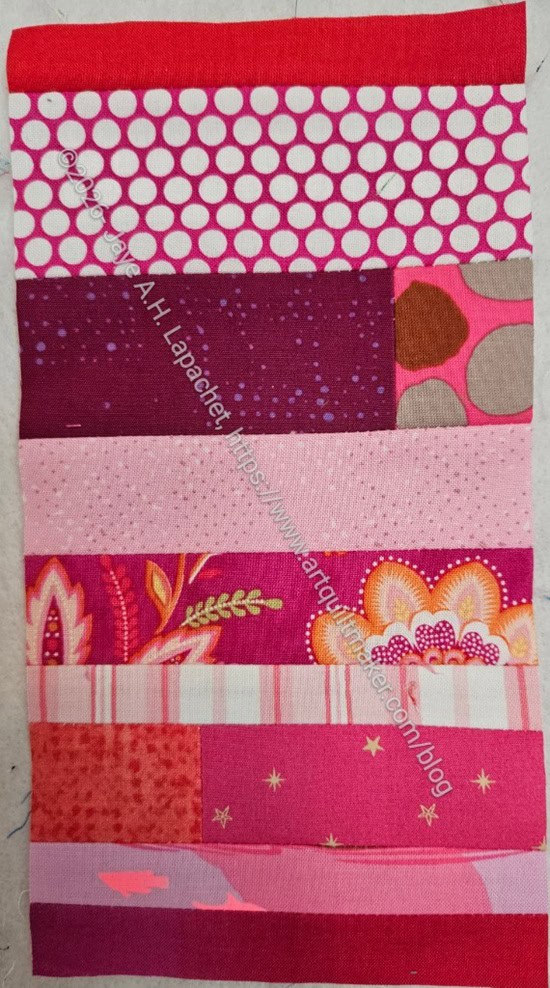 Pink color strip #52
