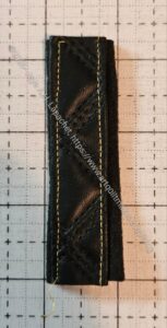 Test strap technique - front