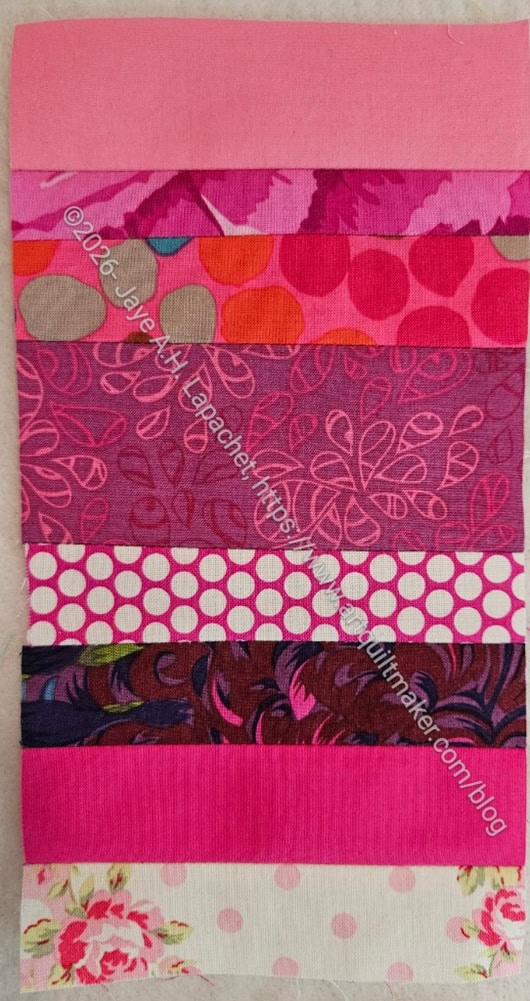 Pink color strip #51