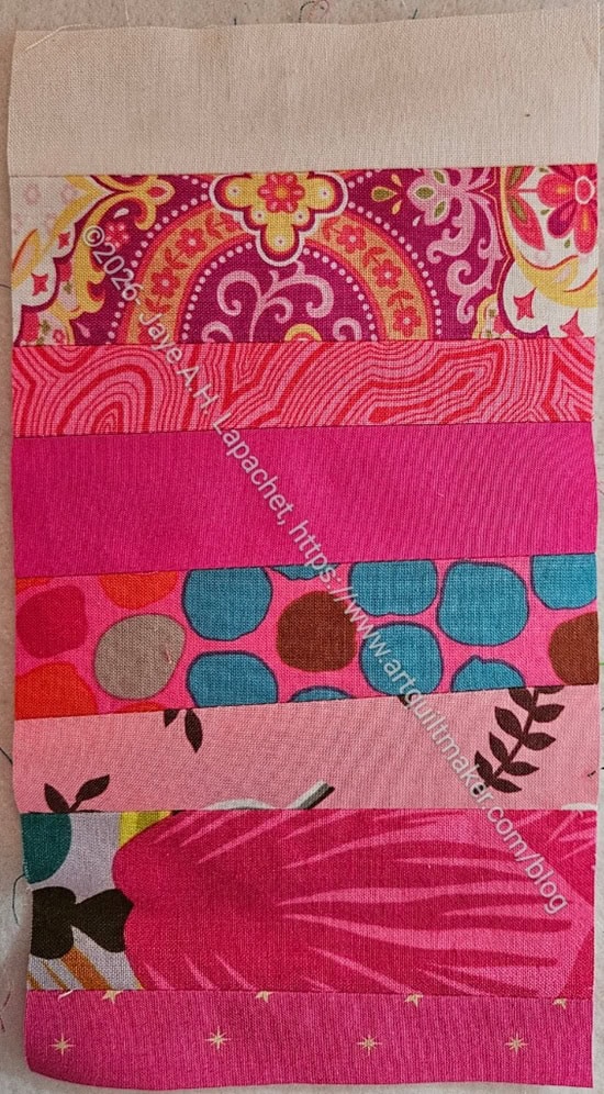 Pink color strip #50