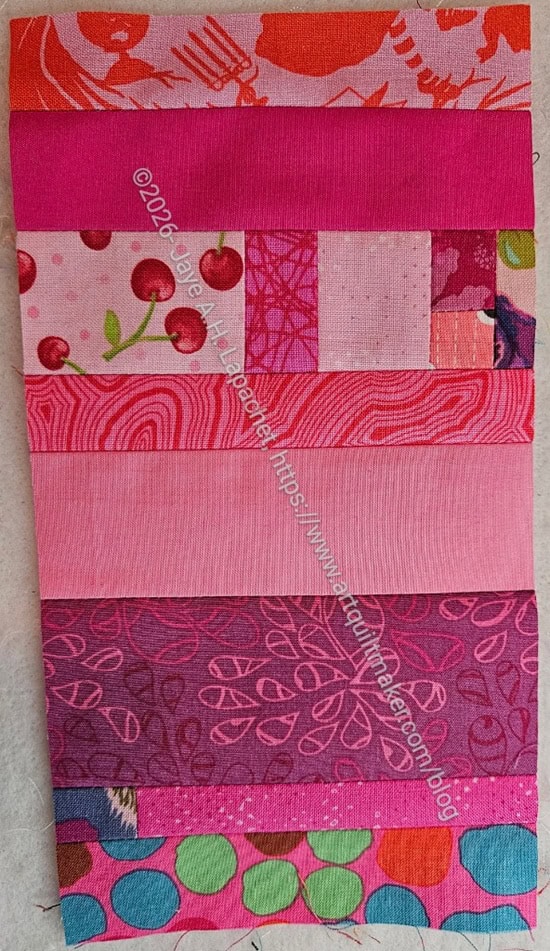Pink color strip #48