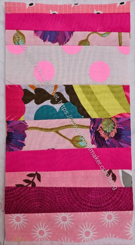 Pink color strip #62