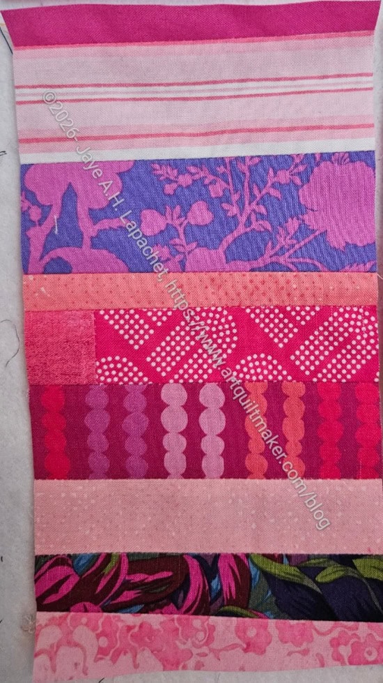 Pink color strip #61