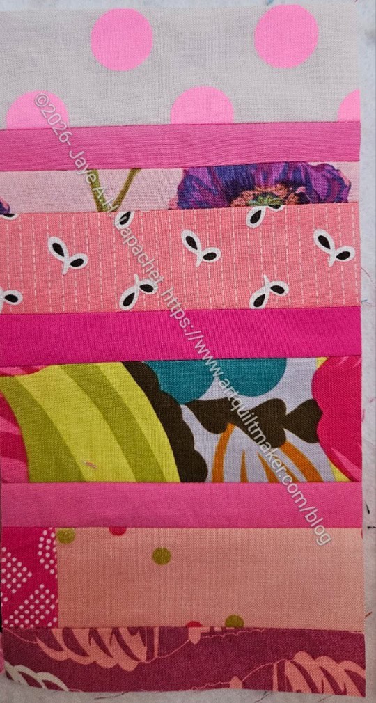 Pink color strip #60