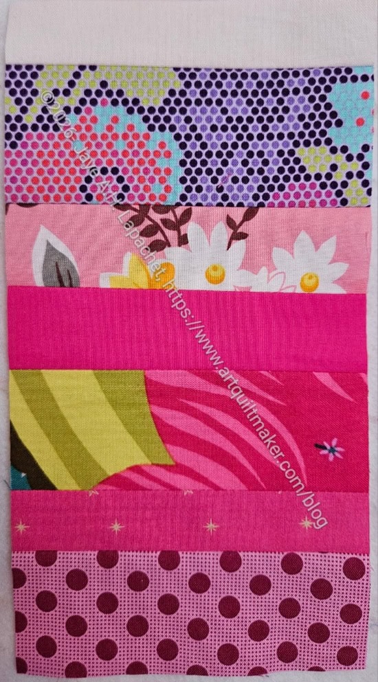 Pink color strip #71