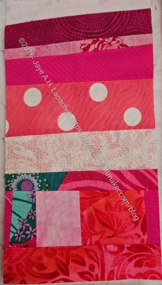 Pink color strip #70