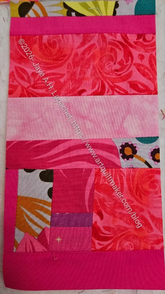 Pink color strip #69