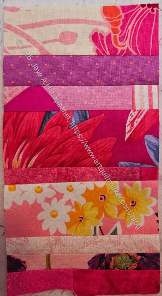 Pink color strip #67