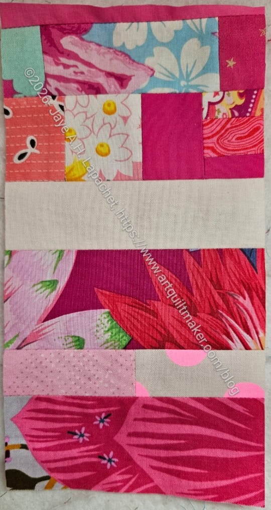 Pink color strip #73