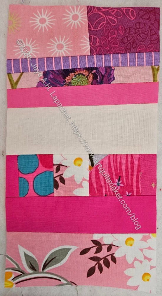 Pink color strip #72