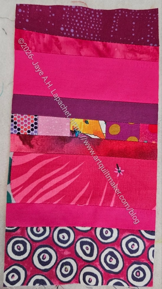 Pink color strip #81