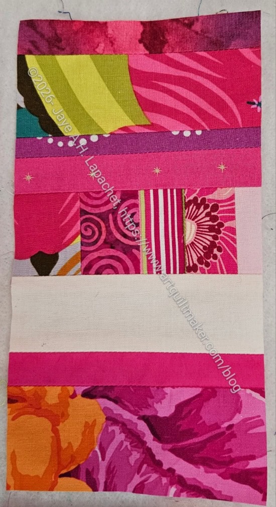Pink color strip #80