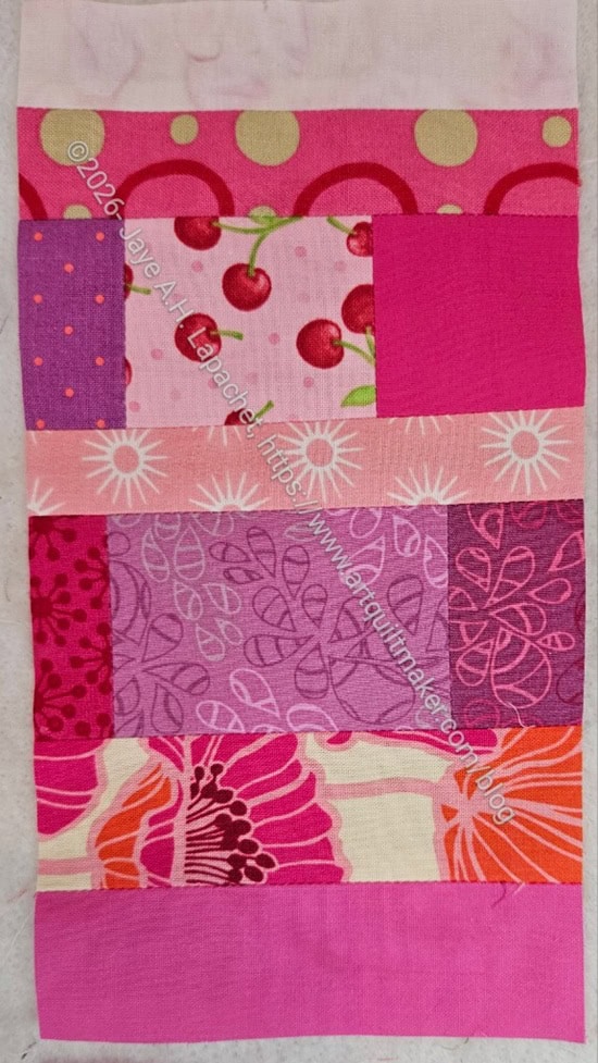 Pink color strip #79