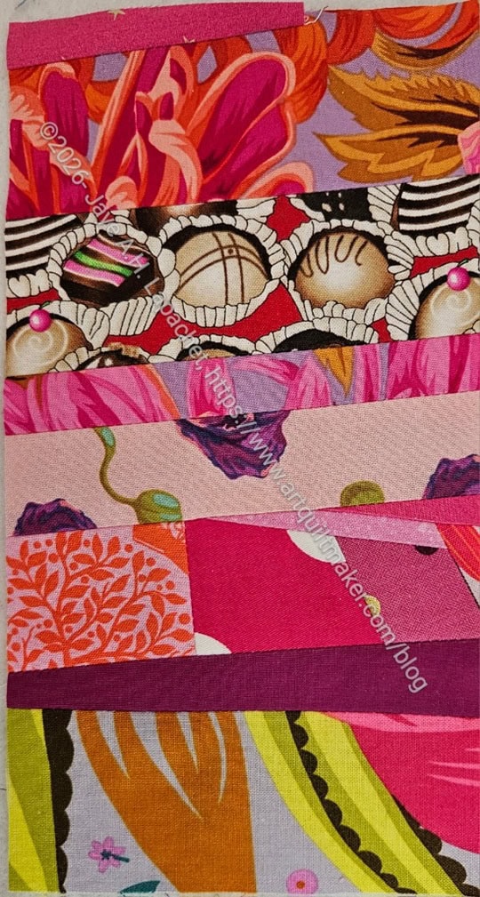 Pink color strip #82