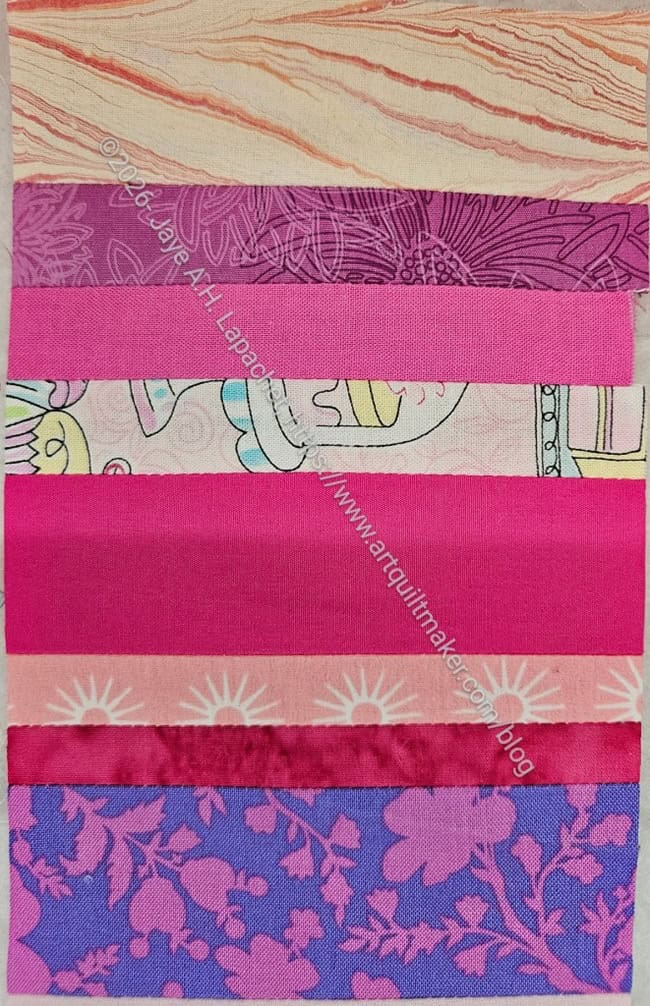 Pink color strip #85