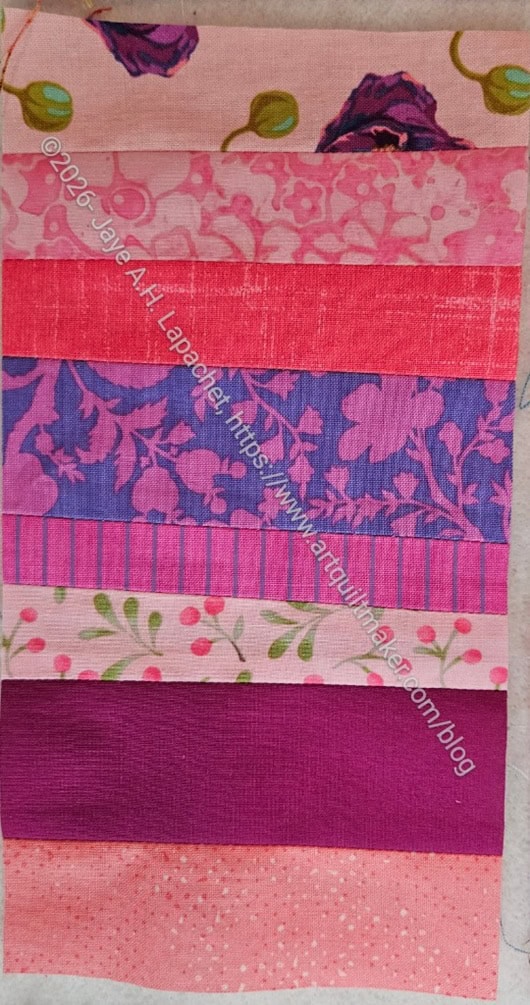 Pink color strip #83