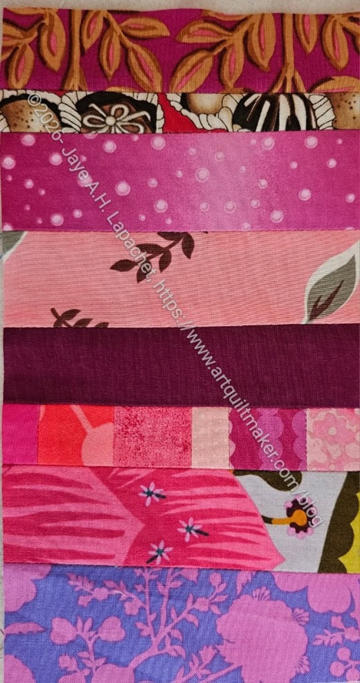 Pink color strip #89