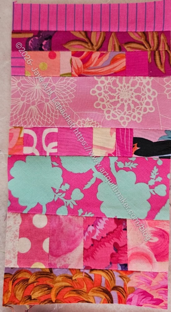 Pink color strip #88