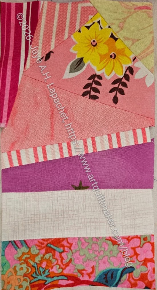 Pink color strip #93