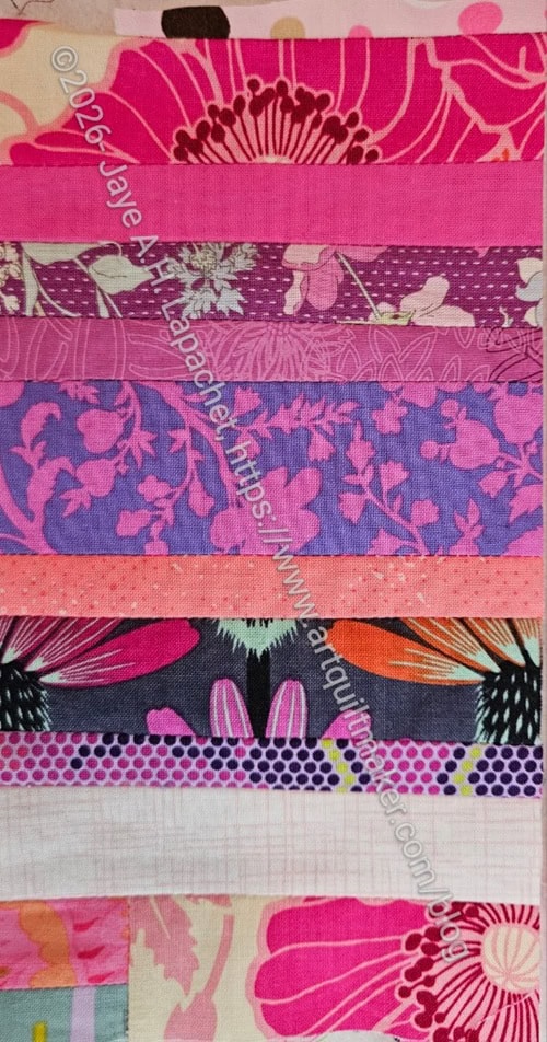 Pink color strip #99