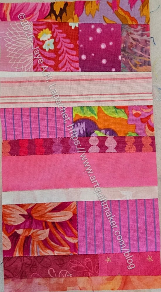 Pink color strip #96