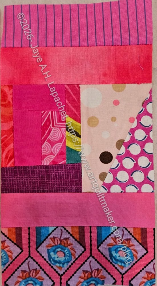 Pink color strip #105