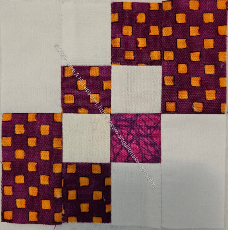 Leftover Four Patch Fun blocks
