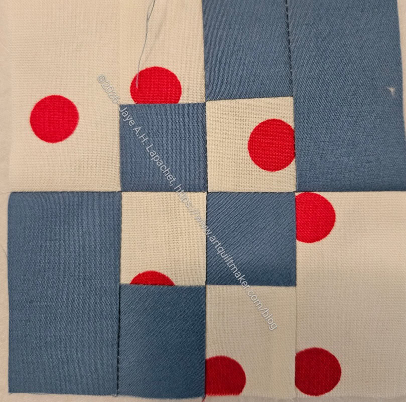 Leftover Four Patch Fun blocks
