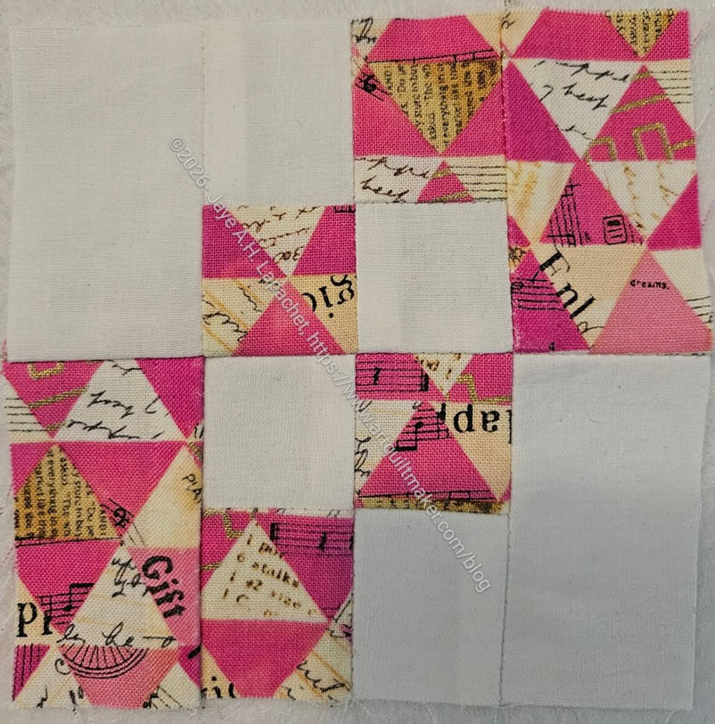 Leftover Four Patch Fun blocks