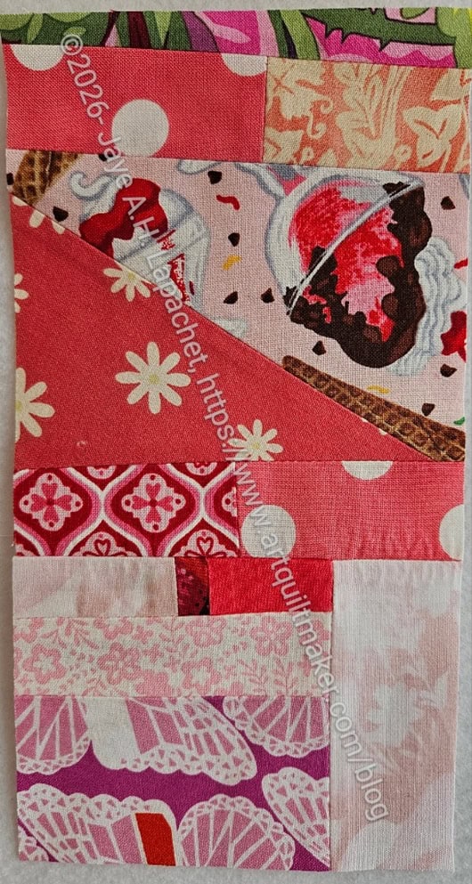 Pink color strip #109