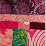 Pink color strip #110