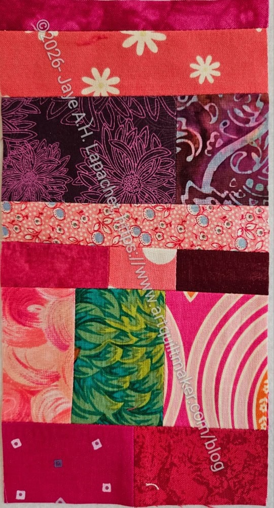 Pink color strip #110