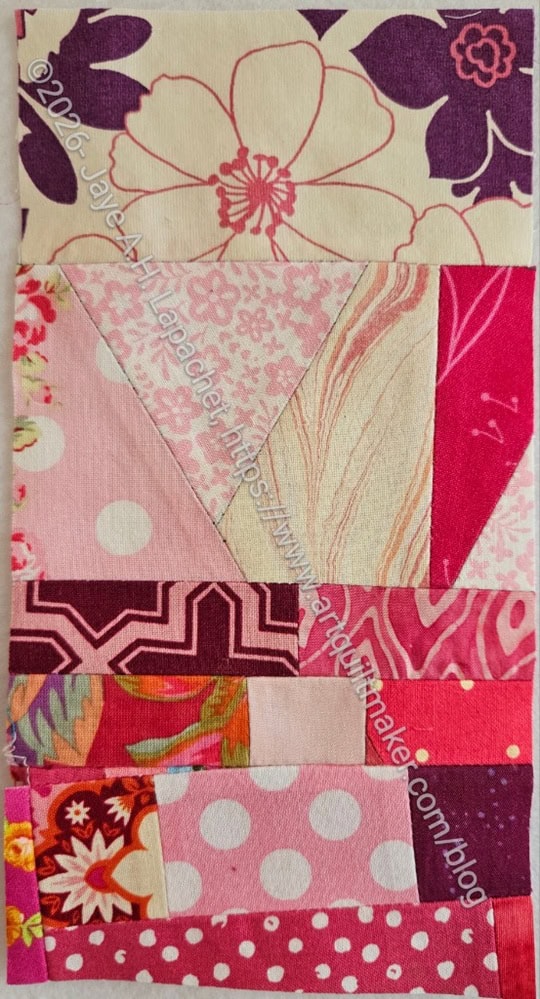 Pink color strip #111